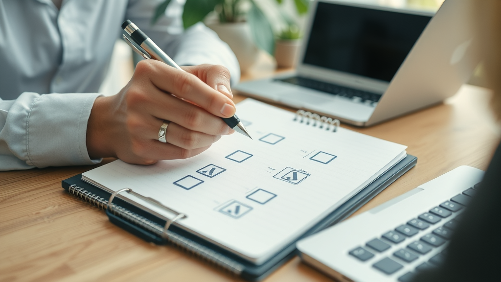 google business profile optimization - Organized checklist for business owner, satisfied checking items
